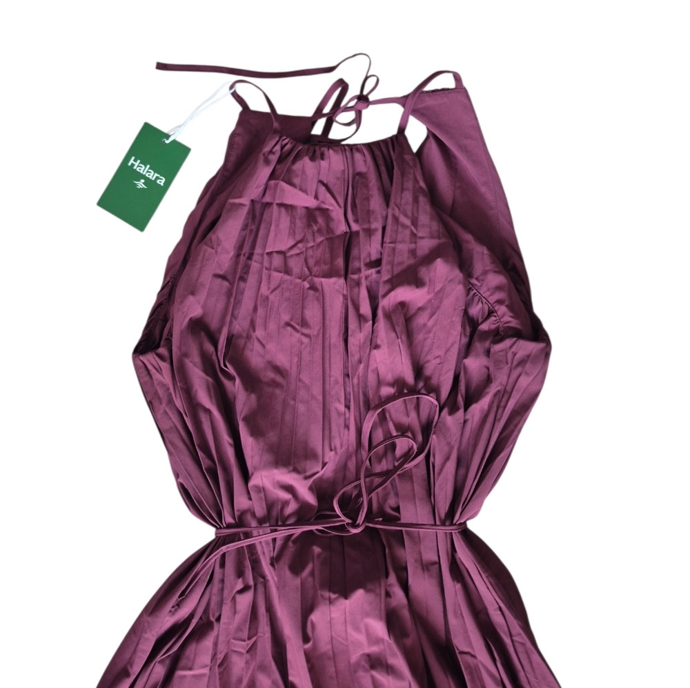 HALARA Breezeful Halter Tie Back Dress - Picture 5 of 16
